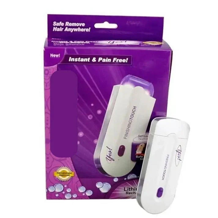 Finishing Touch Yes Hair Remover Rechargeable Painless Facial & Body Hair Removal Device
