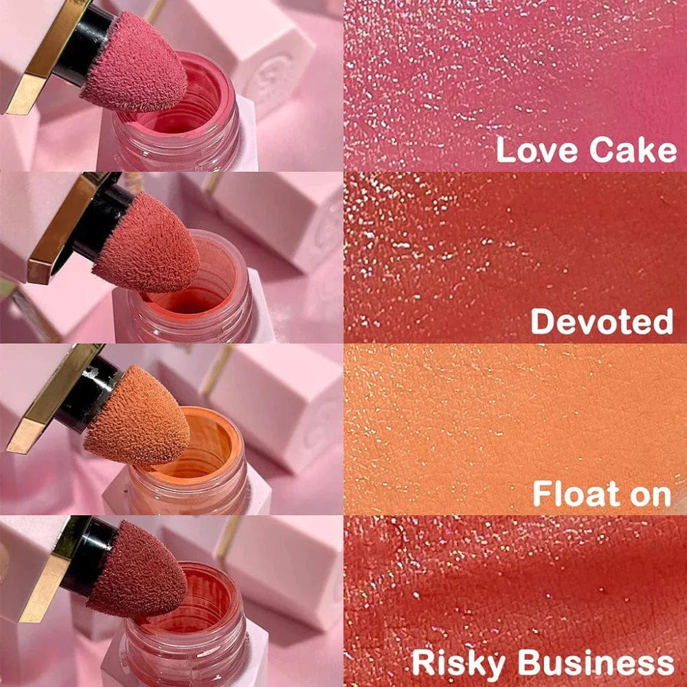 SHEGLAM Color Bloom Liquid Blush Matte Finish-Risky